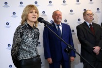 Pożegnanie p. Kanclerz Justyny Morzy  [fot. Andrzej Romański]